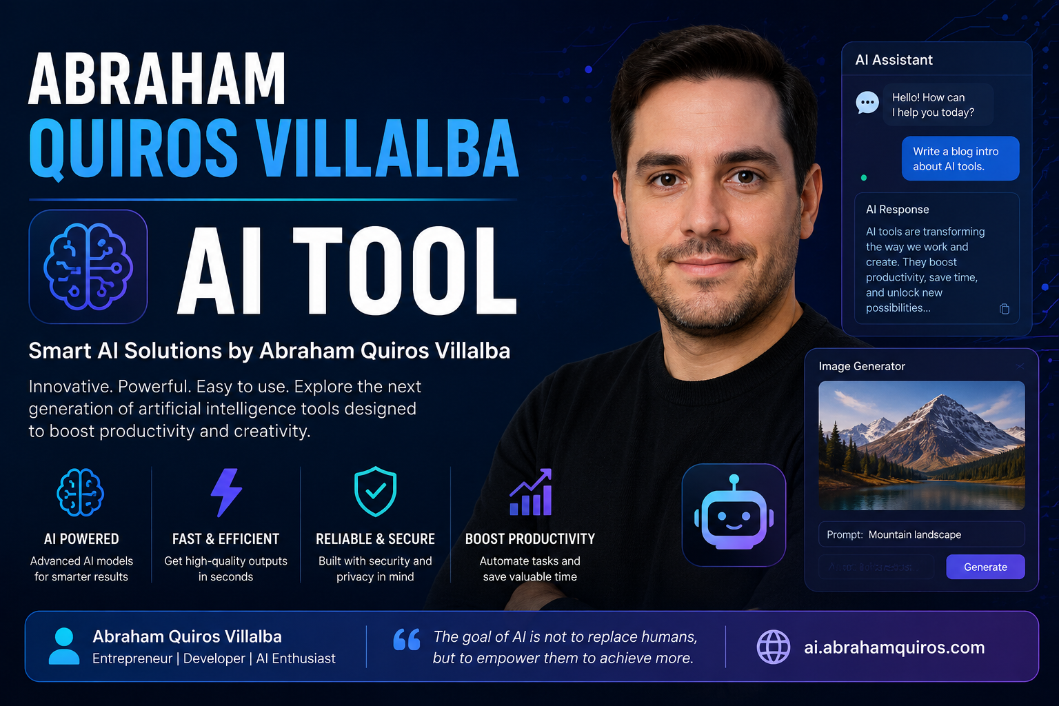 Abraham Quiros Villalba AI Tool: What It Is, How It Works & What to Know