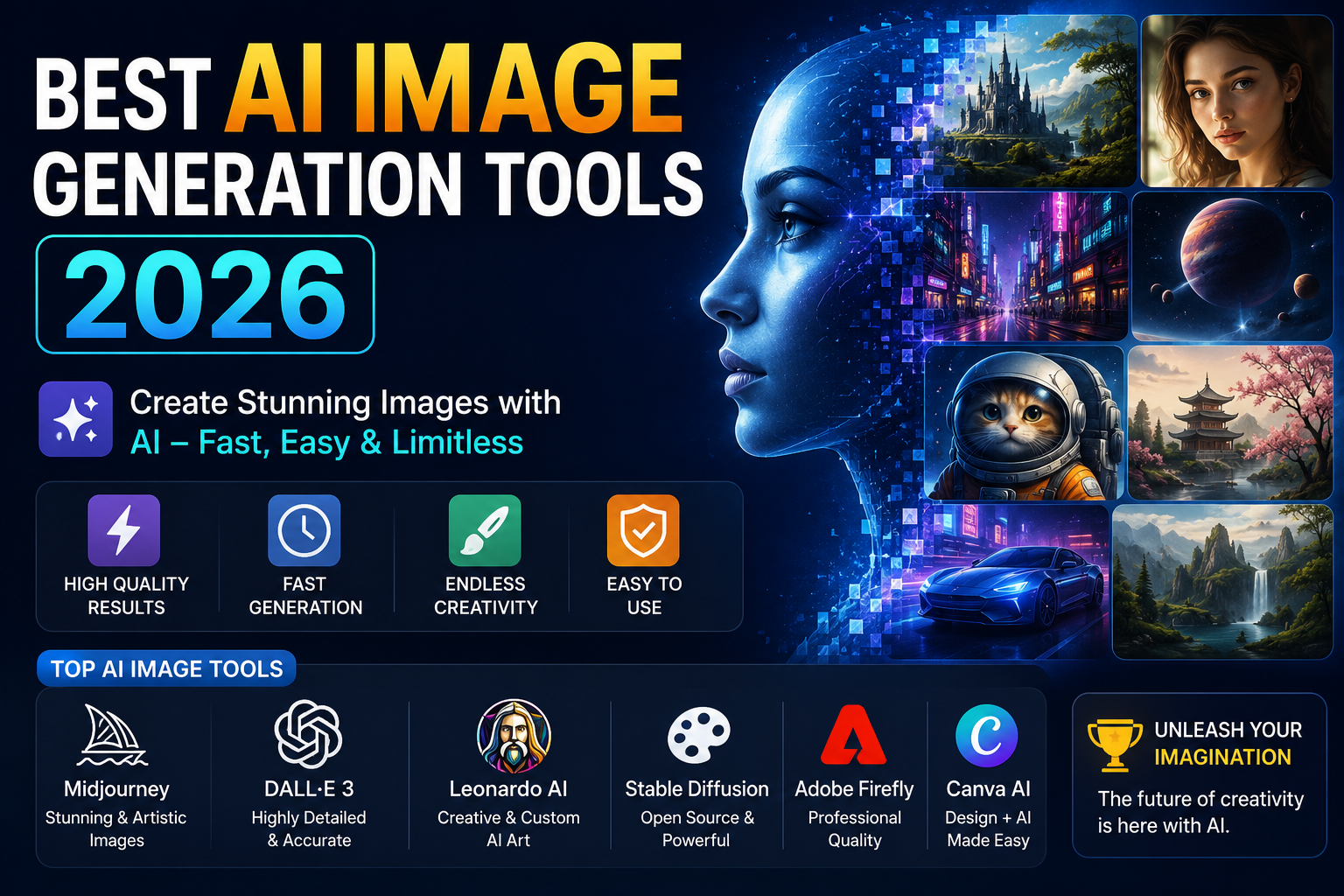 Best AI Image Generation Tools 2026: 15 Tested AI Art Generators Compared